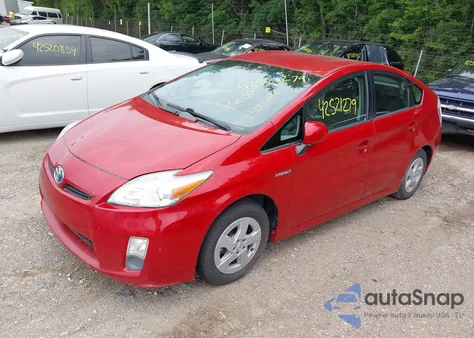 2011 Toyota Prius Two z USA, uszkodzony, nr VIN JTDKN3DU3B5358692